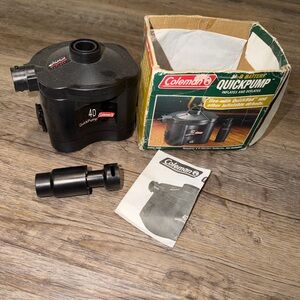 Coleman 4D QuickPump - Black
